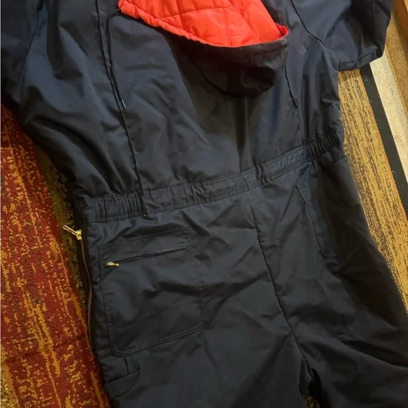 Men's navy blue snow suit - Picture 9 of 9